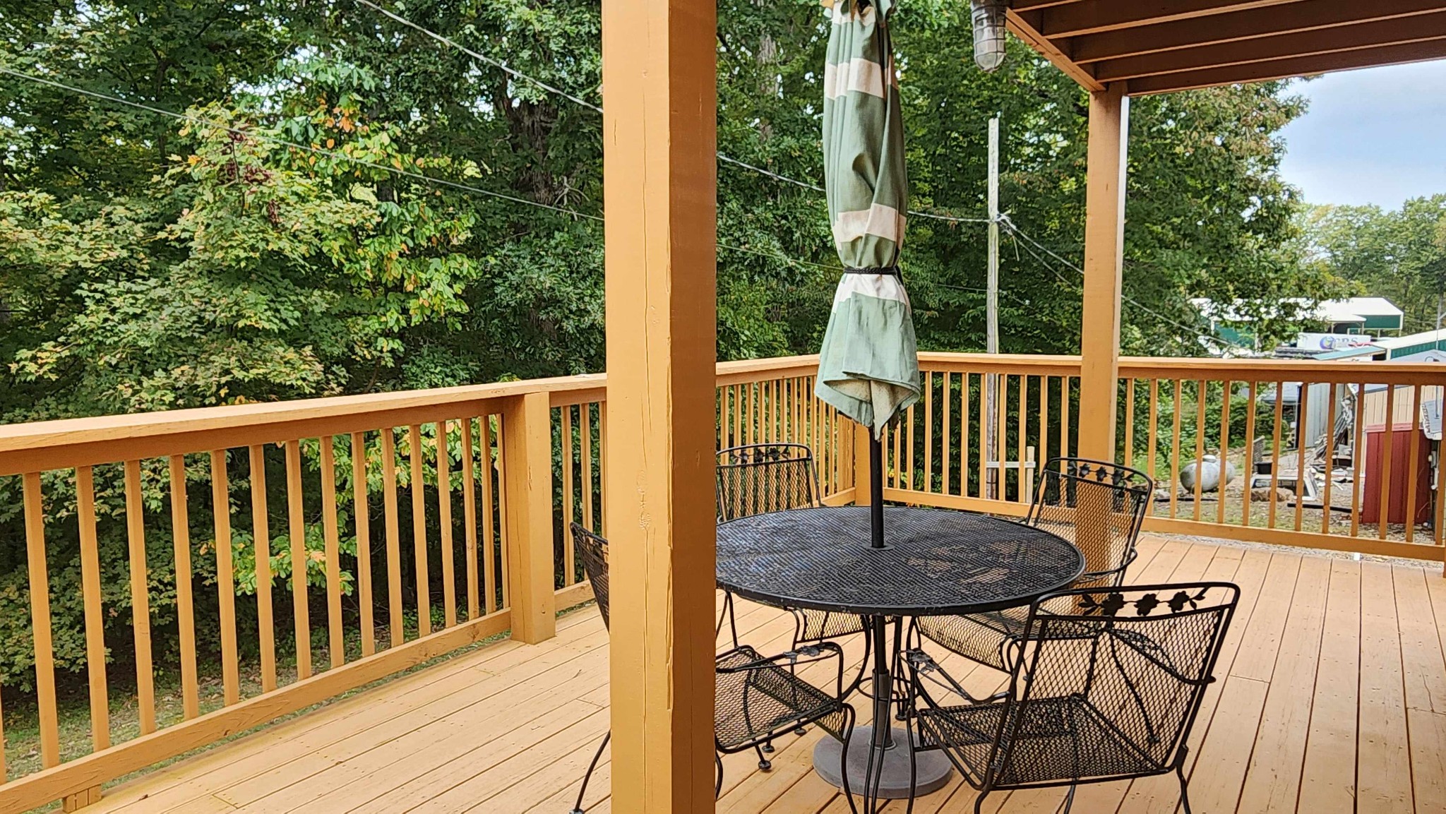 281 Bill Hunter Road Celina, TN 38551 - Photo 43 of 55 a view of a chairs and table in the balcony