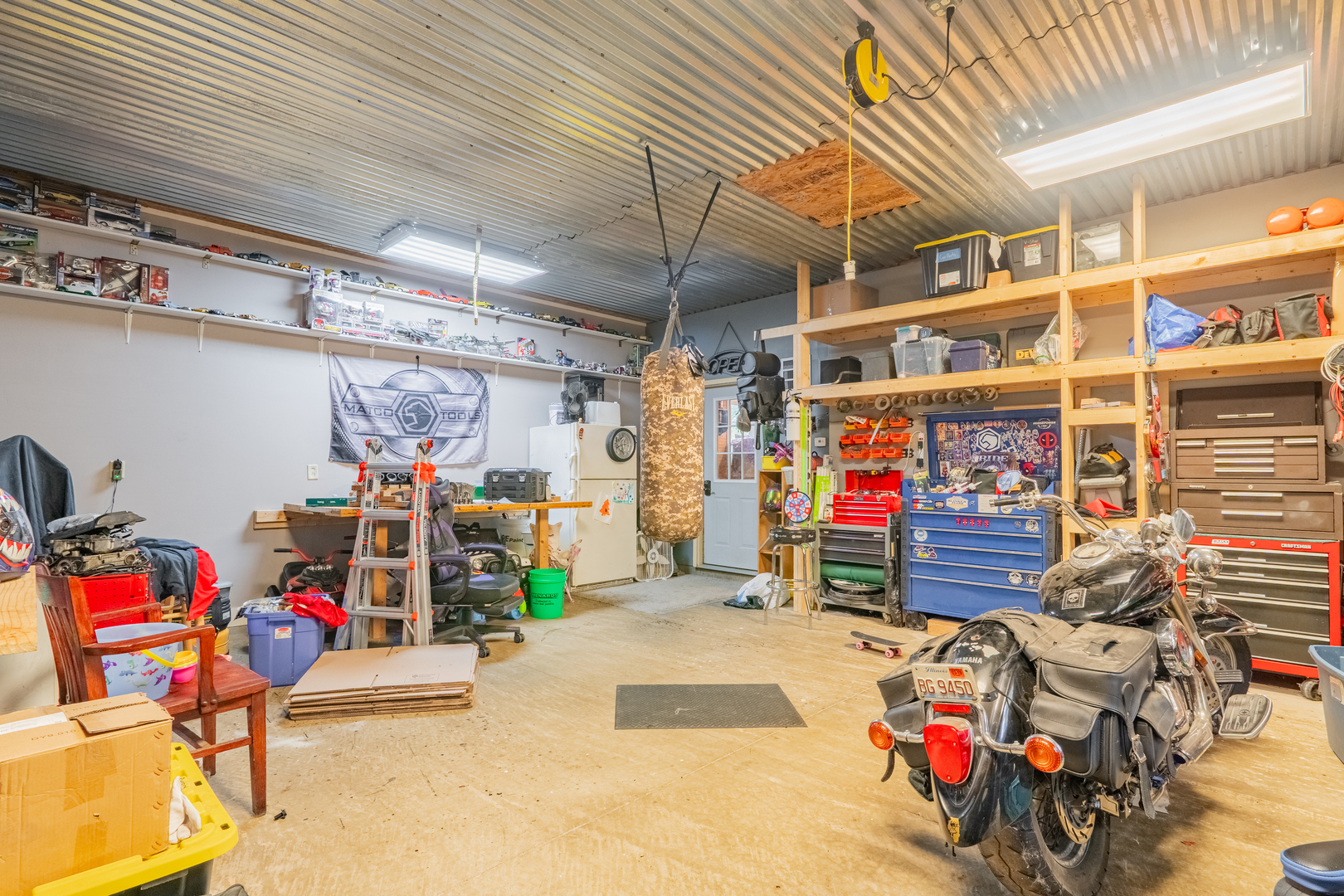 310 South Pleasant Street Princeton, IL 61356 - Photo 20 of 36 a view of garage with a lot of stuff