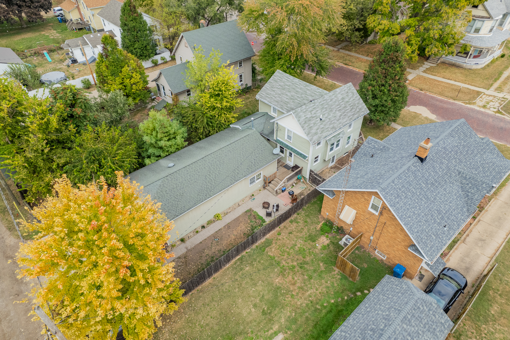 310 South Pleasant Street Princeton, IL 61356 - Photo 35 of 36 an aerial view of a house with outdoor space