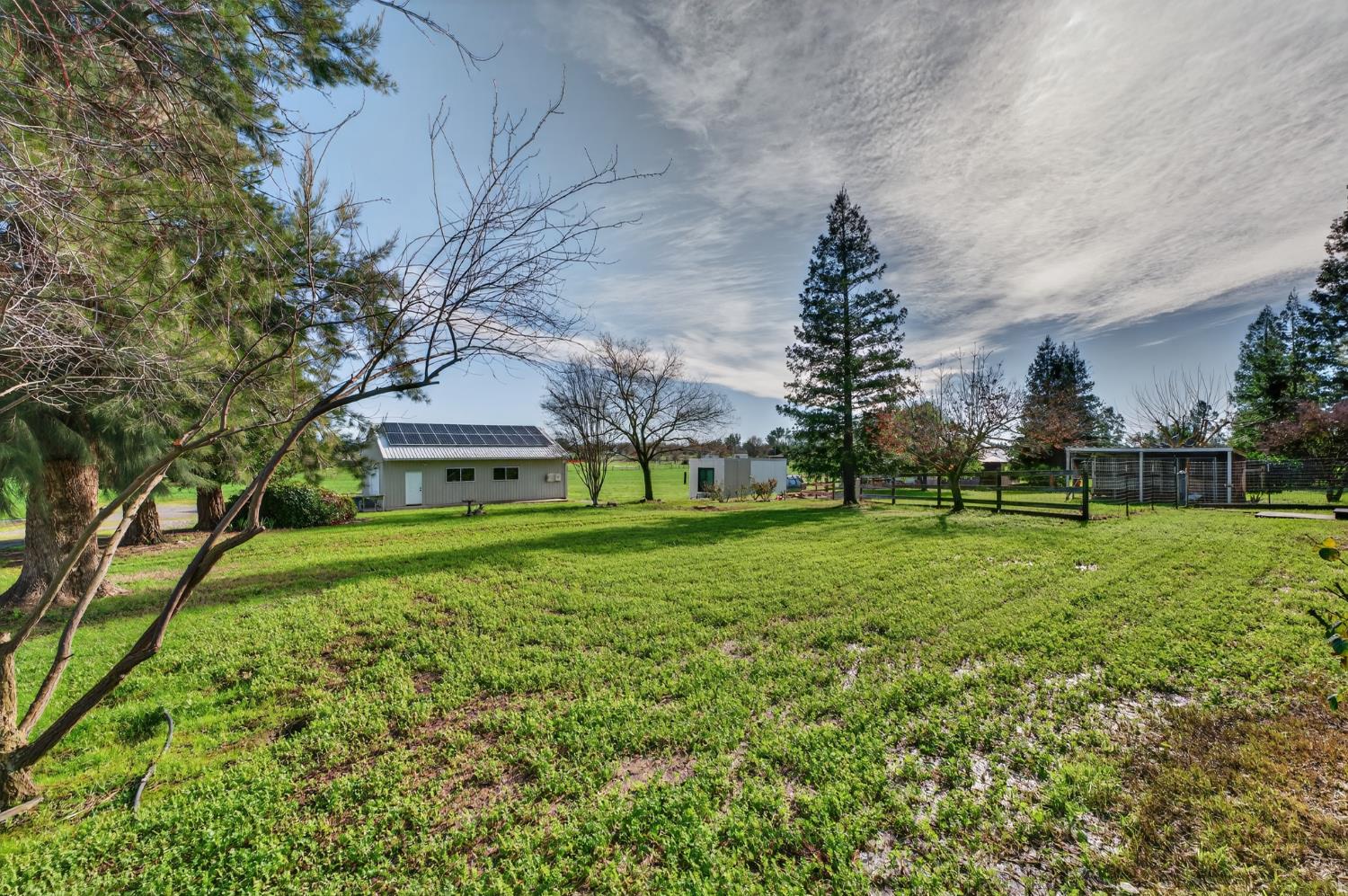 10919 Alta Mesa Road Wilton, CA 95693 - Photo 45 of 66 a backyard of a house with lots of green space