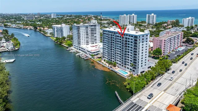 $439,000 | 1401 North Riverside Drive, Unit 1403, Pompano Beach, FL 33062