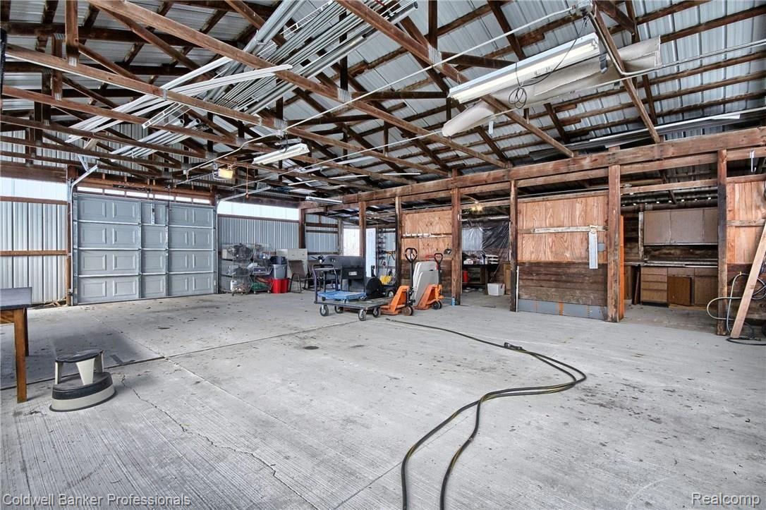 325 North Beck Road Canton, MI 48187 - Photo 10 of 44 Interior of 40 x 40 pole barn.