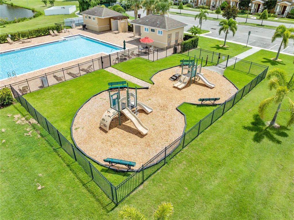 1619 Reflection Cove St. Cloud, FL 34771 - Photo 30 of 54 an aerial view of a house with outdoor space