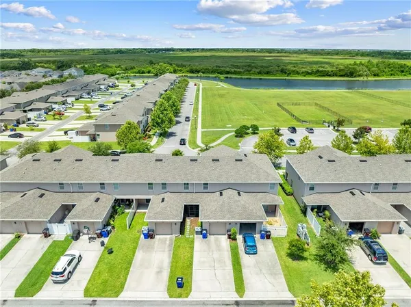 a view of an outdoor space and a lake view