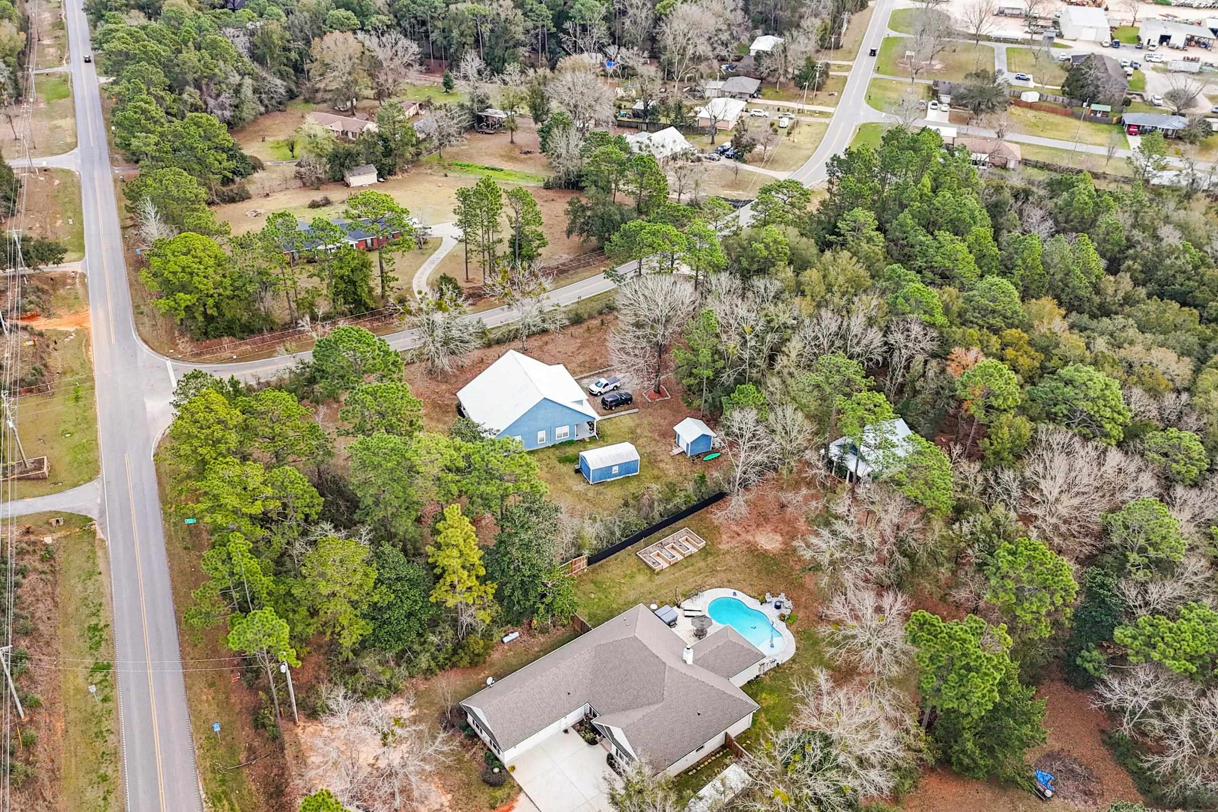 12846 Underwood Road Summerdale, AL 36580 - Photo 7 of 58 Aerial View
