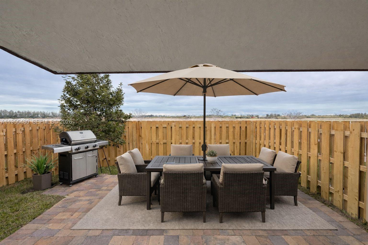 2721 Southeast 26th Road, Unit 2721 Homestead, FL 33035 - Photo 40 of 59 Patio stage Plan A