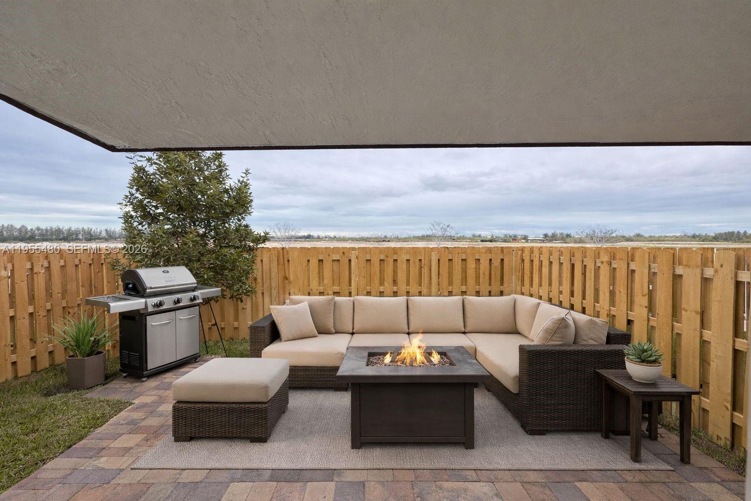 2721 Southeast 26th Road, Unit 2721 Homestead, FL 33035 - Photo 41 of 59 Patio stage Plan B