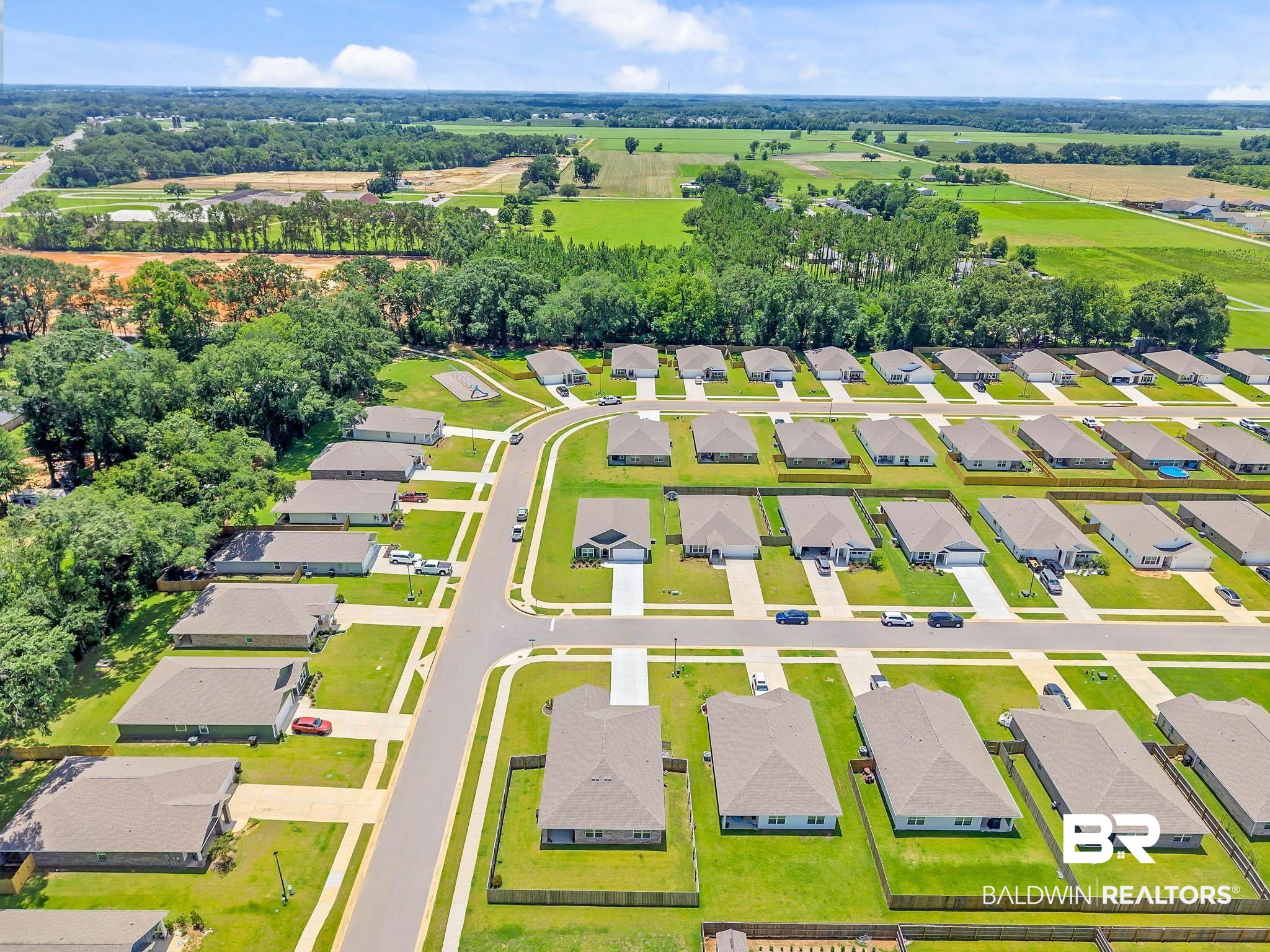 17217 REFLECTION Street Loxley, AL 36551 - Photo 76 of 83 Aerial view of residential area