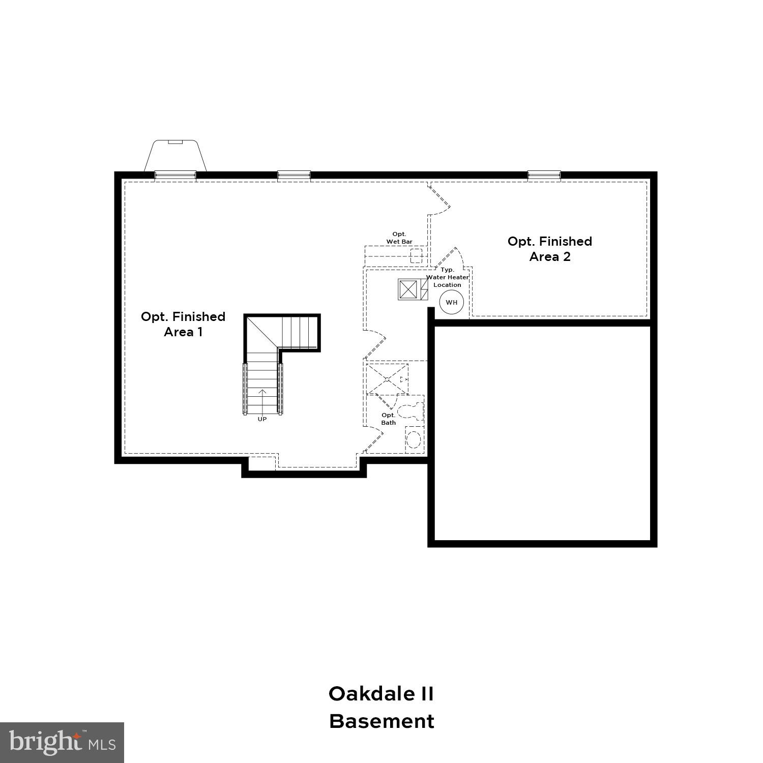 Tbb Enfield Farm Lane, Unit OAKDALE Brunswick, MD 21716 - Photo 17 of 21 a picture of a hallway with white and white wall