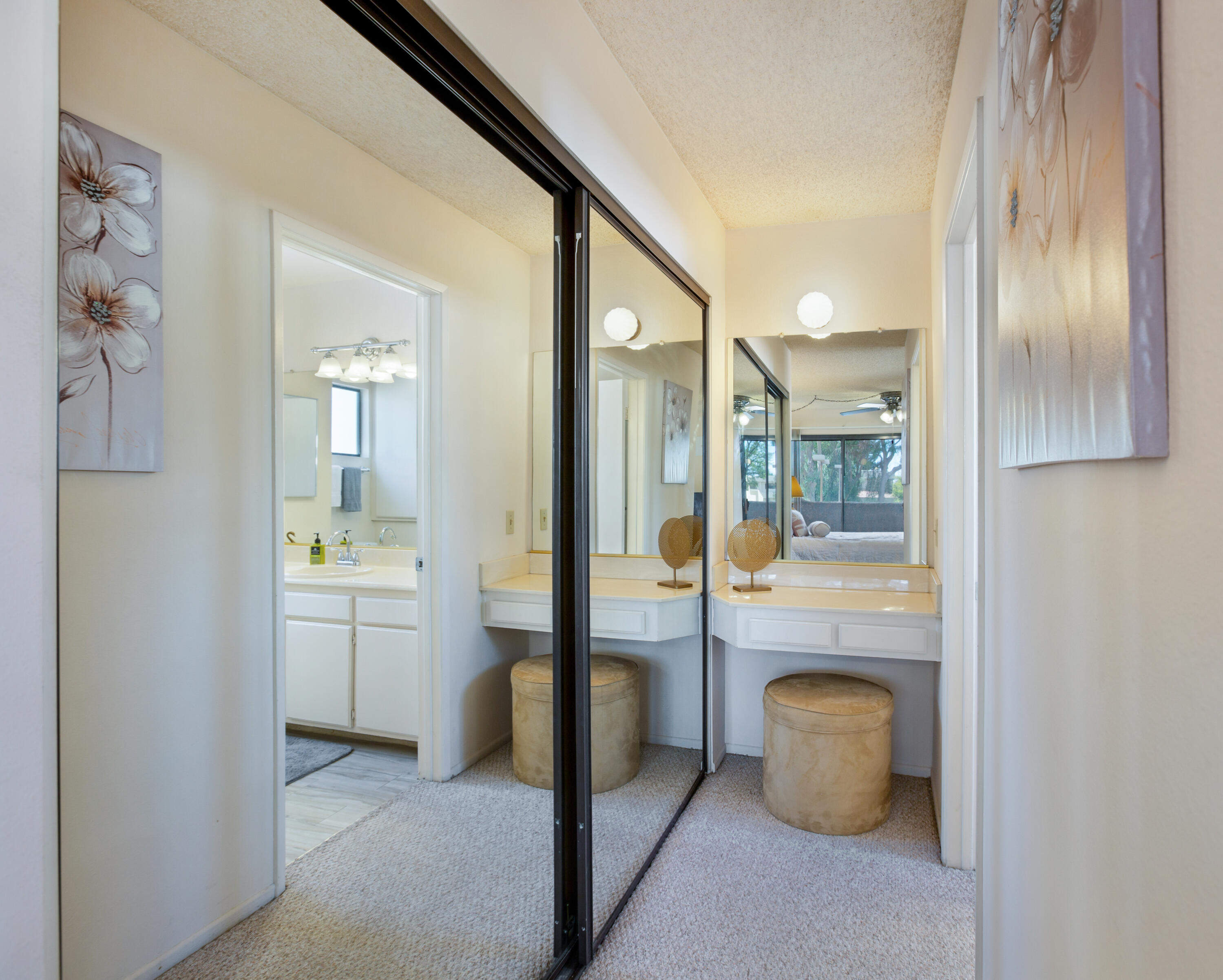 34352 Laura Way Rancho Mirage, CA 92270 - Photo 22 of 36 a spacious bathroom with a granite countertop sink