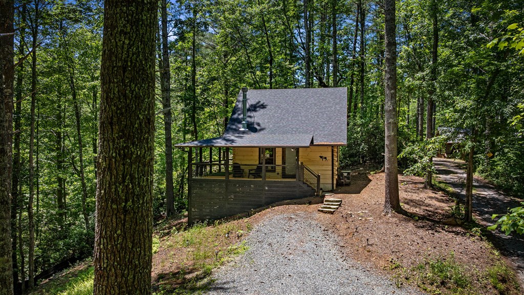 25 Hidden Ridge Cherry Log, GA 30522 - Photo 51 of 52 a view of a house with backyard and sitting area