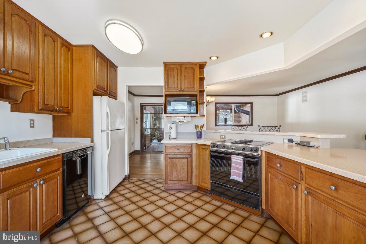 24357 Flamingo Terrace Gaithersburg, MD 20882 - Photo 14 of 41 a kitchen with a stove top oven sink and cabinets