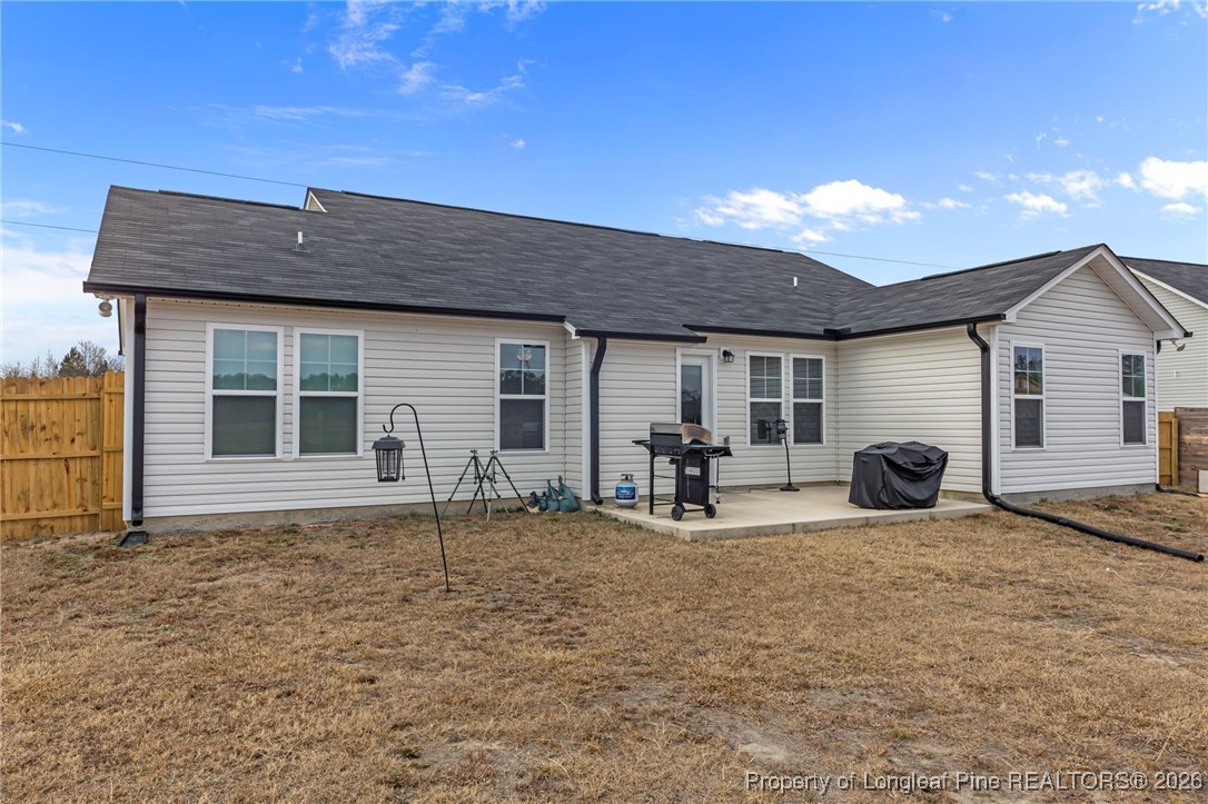 522 Carolina Church Road St. Pauls, NC 28384 - Photo 28 of 36 a view of a house with yard and sitting area