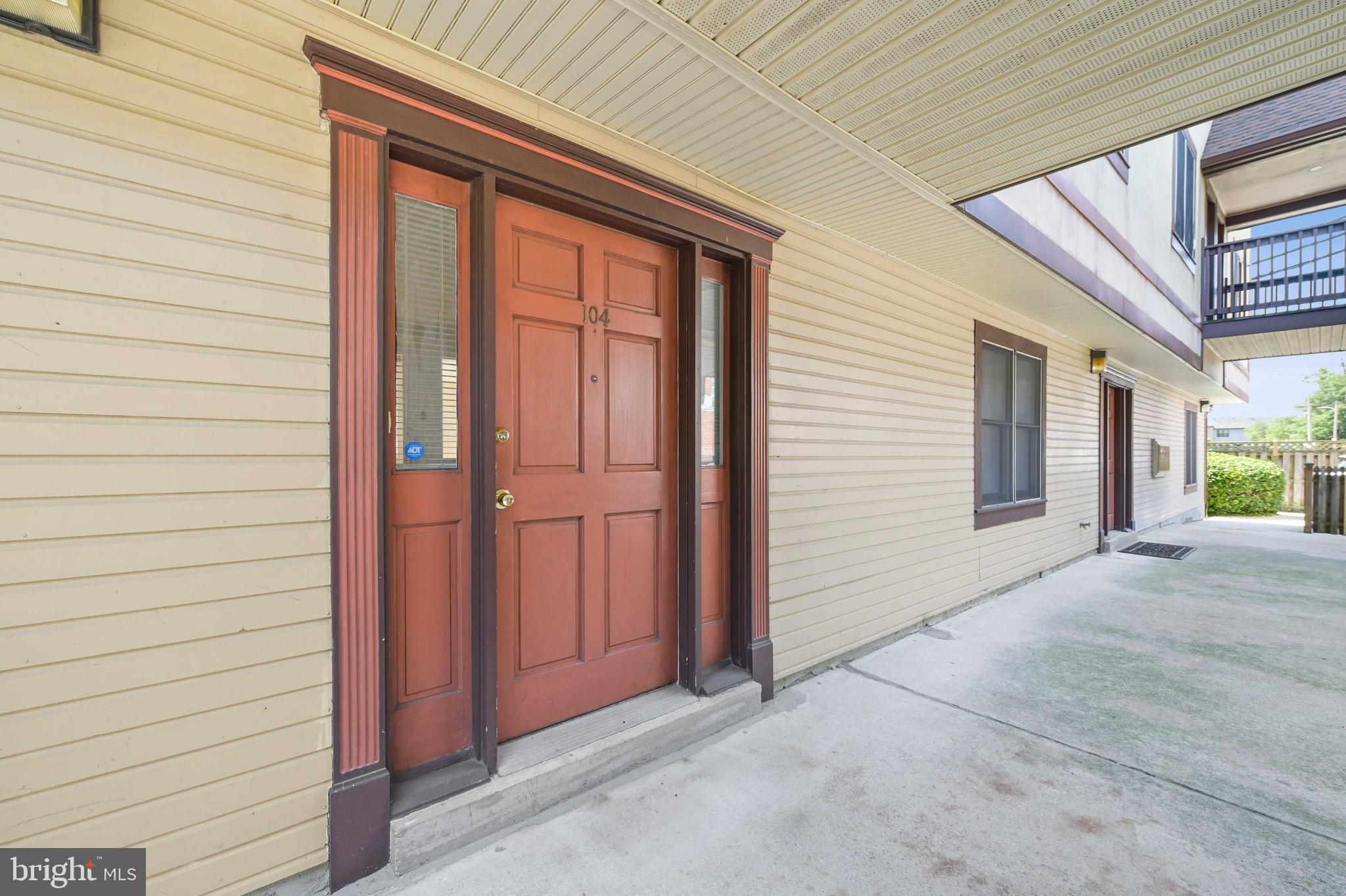 4202 Roland Avenue, Unit 104 Baltimore, MD 21211 - Photo 3 of 37 Front door of Unit 104 (ground level unit)