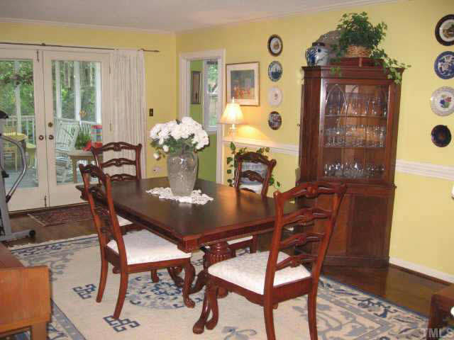 1100 Hardimont Road Raleigh, NC 27609 - Photo 7 of 10 Interior has open feel! Oversized, beautiful dining room looks out to screened in porch! Other