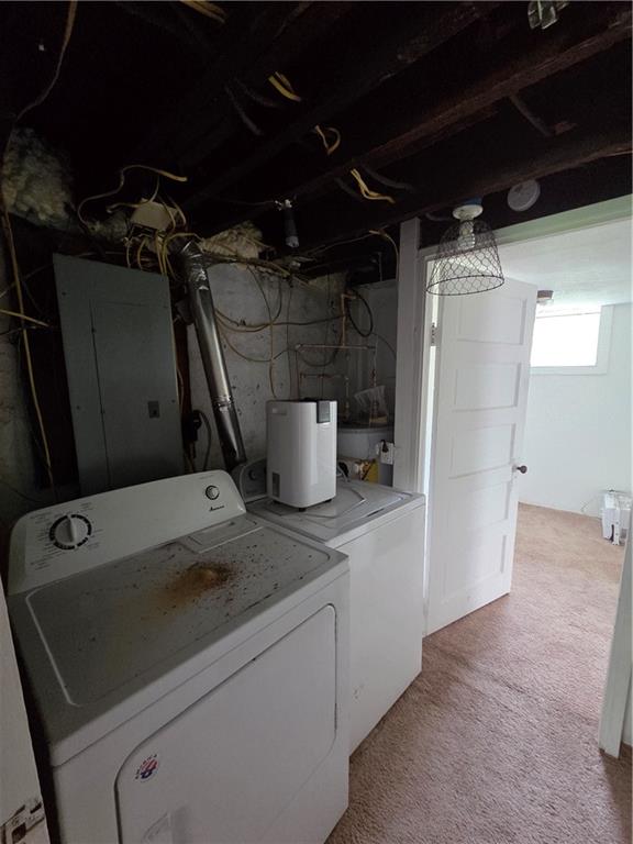509 Forest Street Monessen, PA 15062 - Photo 20 of 25 a utility room with dryer and washer