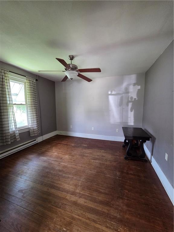 509 Forest Street Monessen, PA 15062 - Photo 8 of 25 wooden floor in an empty room with a window