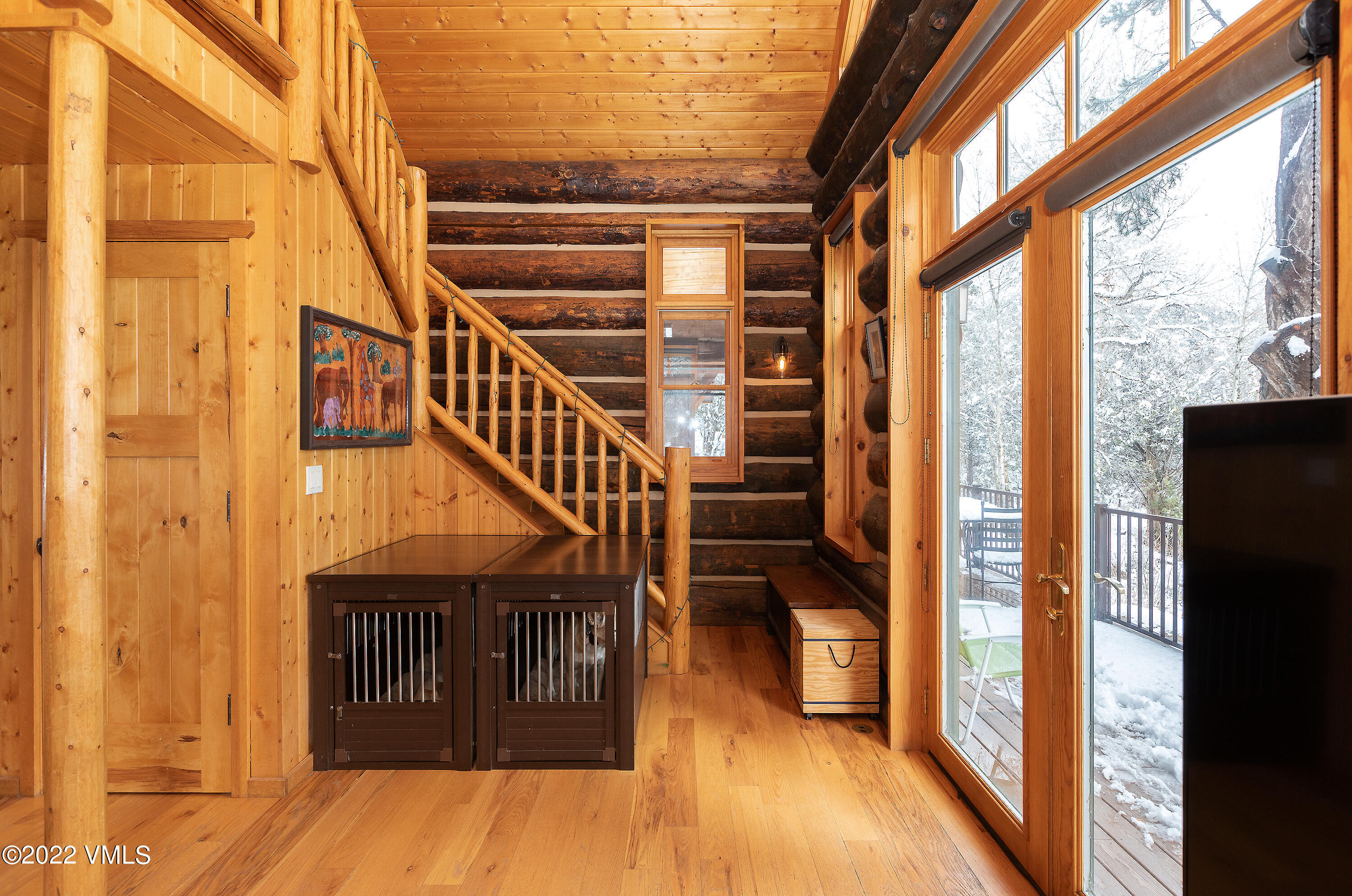 2025 Eby Creek Road Eagle, CO 81631 - Photo 11 of 40 a view of entryway and hall with wooden floor