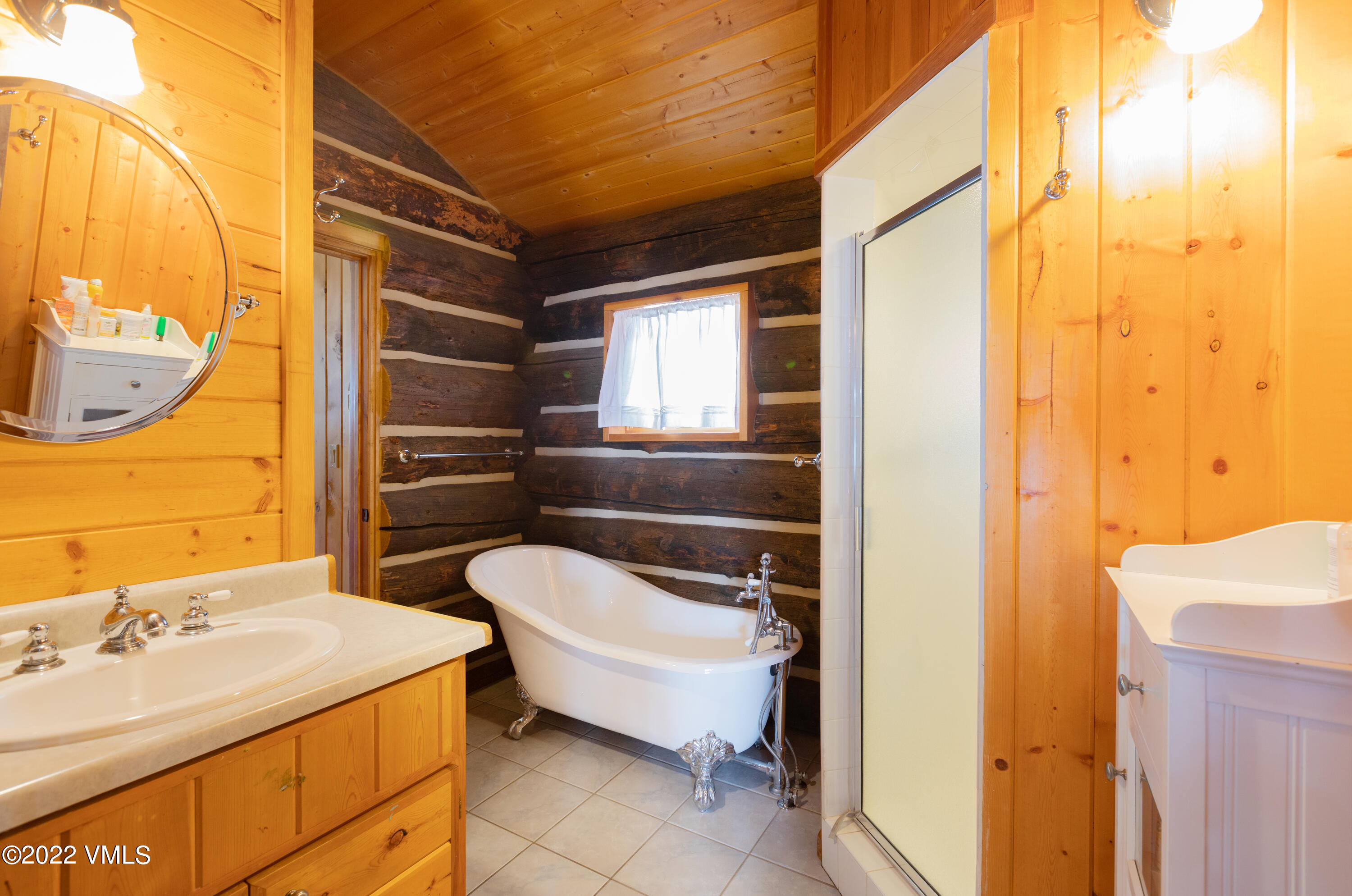 2025 Eby Creek Road Eagle, CO 81631 - Photo 21 of 40 a bathroom with a sink and a mirror