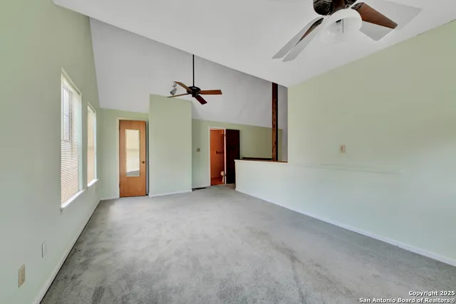 a bathroom with a sink a vanity and a mirror