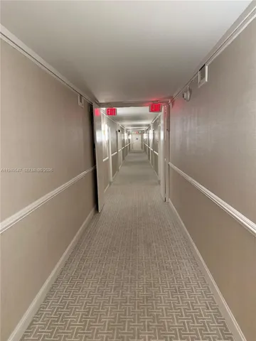 a view of a hallway