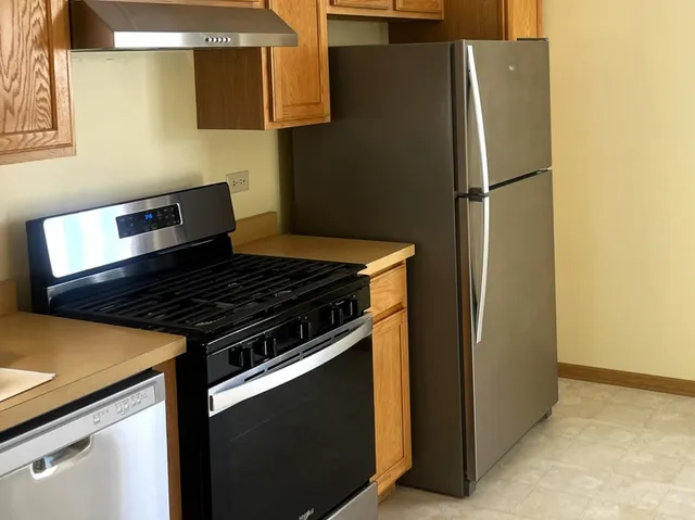 a view of a bathroom from a window