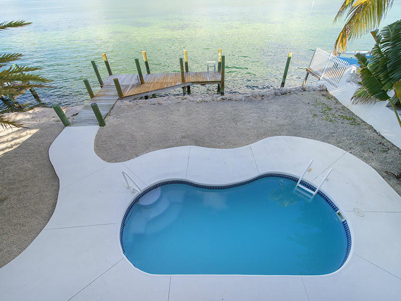 553 La Fitte Road Summerland Key, FL 33042 - Photo 12 of 16 Pool Side Deck