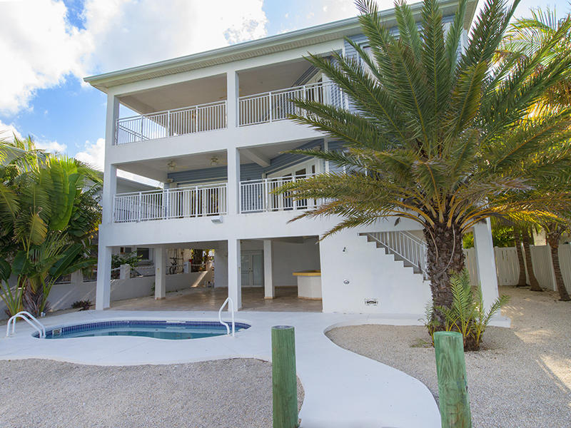 553 La Fitte Road Summerland Key, FL 33042 - Photo 13 of 16 Even from the water, home is grand!