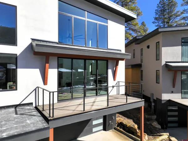 a view of an entryway with stairs