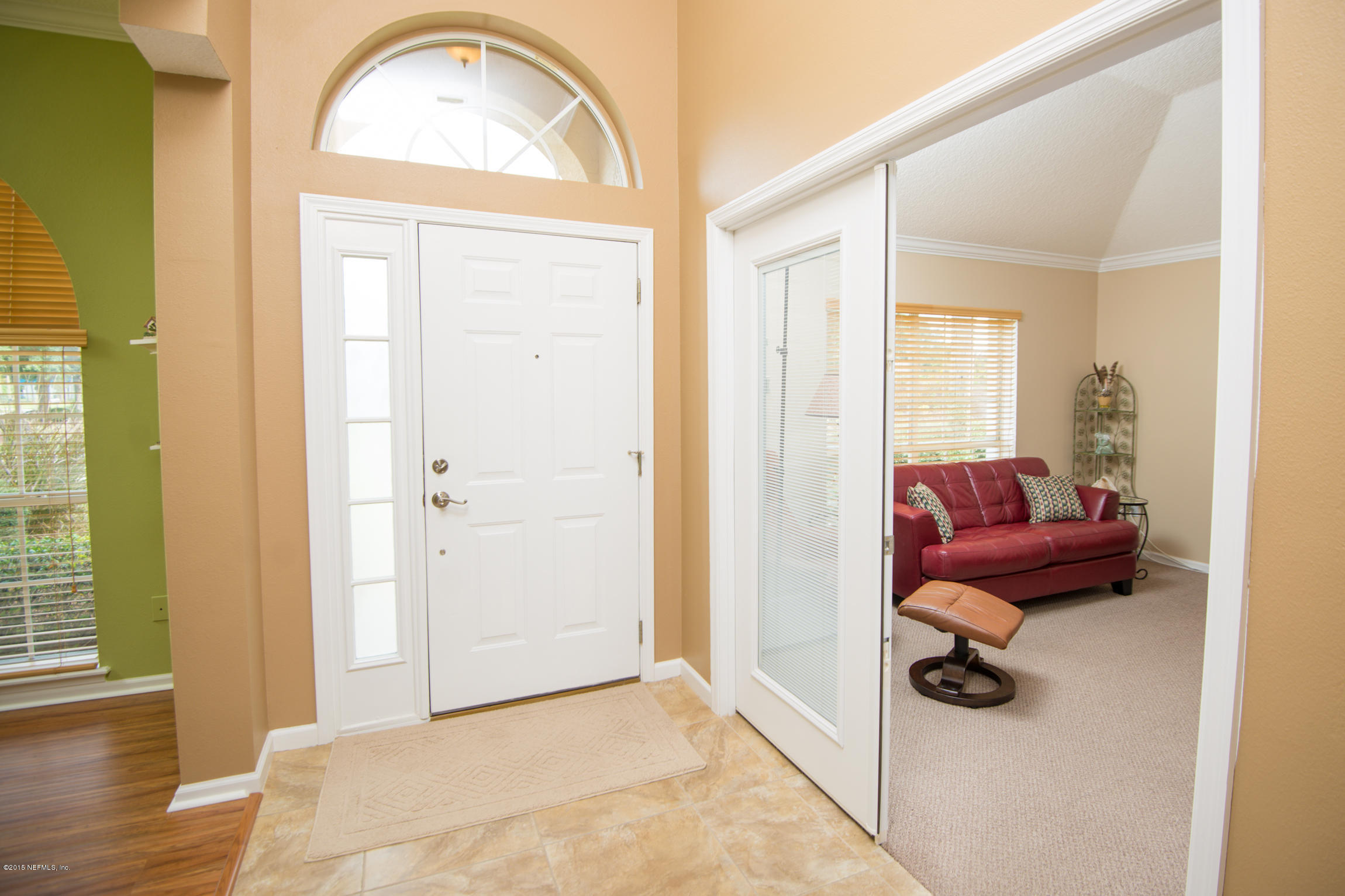 213 Merida Road St. Augustine, FL 32086 - Photo 5 of 34 a view of entryway with livingroom and furniture