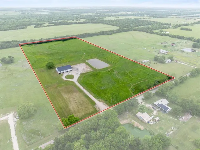 a view of a lake with a beach