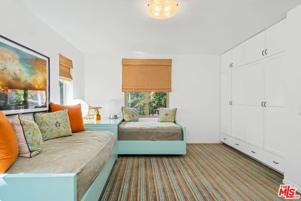 a very nice looking room with a large window