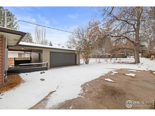 a view of road with large trees