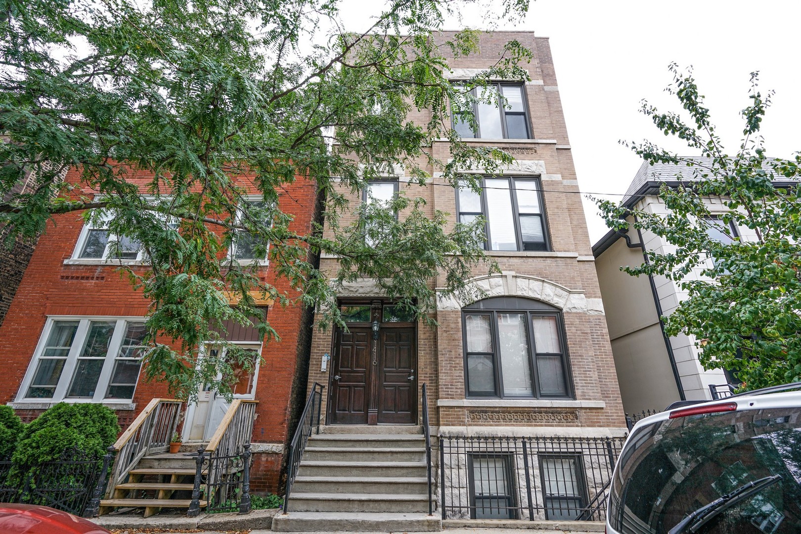 1416 West Superior Street, Unit 3F Chicago, IL 60642 - Photo 1 of 11 front view of a building