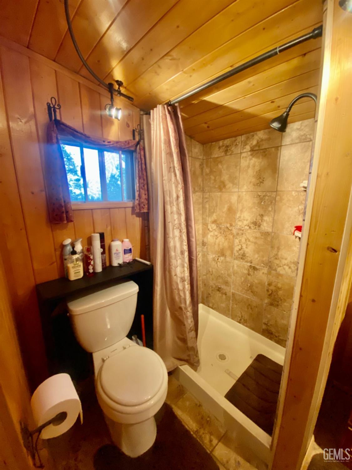 Undisclosed Address Posey, CA 93260 - Photo 14 of 26 a bathroom with a toilet and a shower