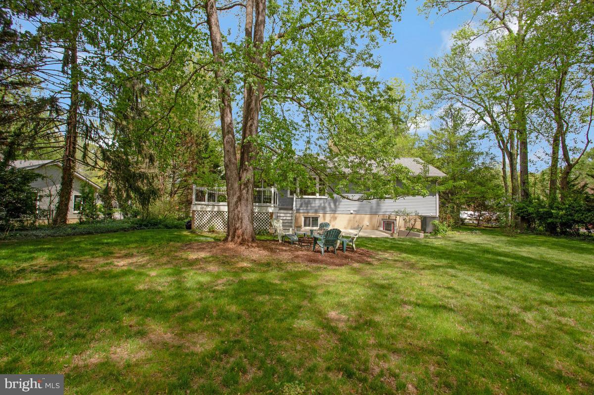 91 Scotts Cove Road Edgewater, MD 21037 - Photo 32 of 40 Serene backyard oasis with lush greenery.