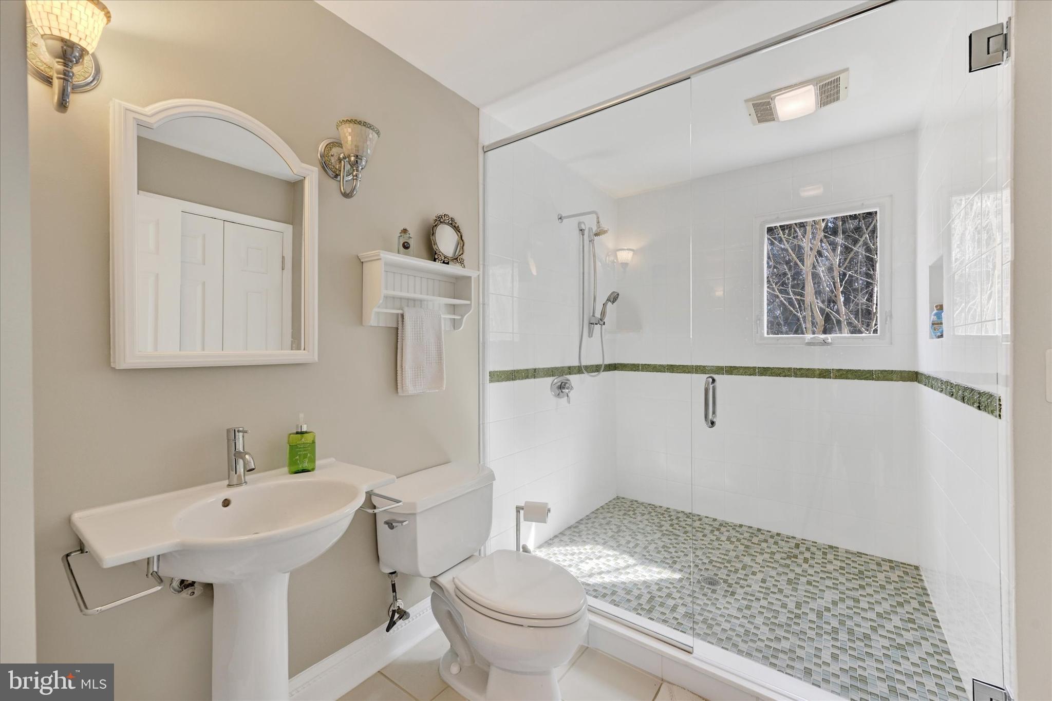 9 Liberty Ridge Court Reisterstown, MD 21136 - Photo 24 of 42 a bathroom with a sink a toilet and shower