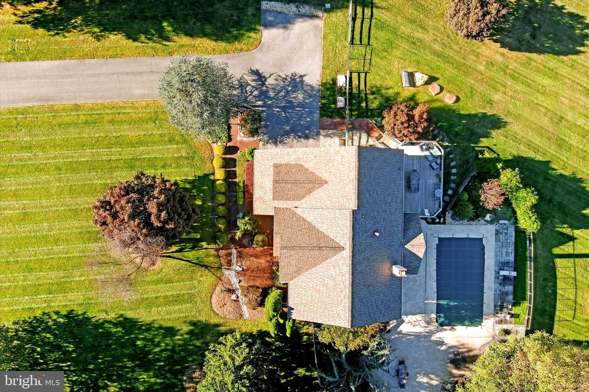 9 Liberty Ridge Court Reisterstown, MD 21136 - Photo 4 of 42 a aerial view of a house with a yard