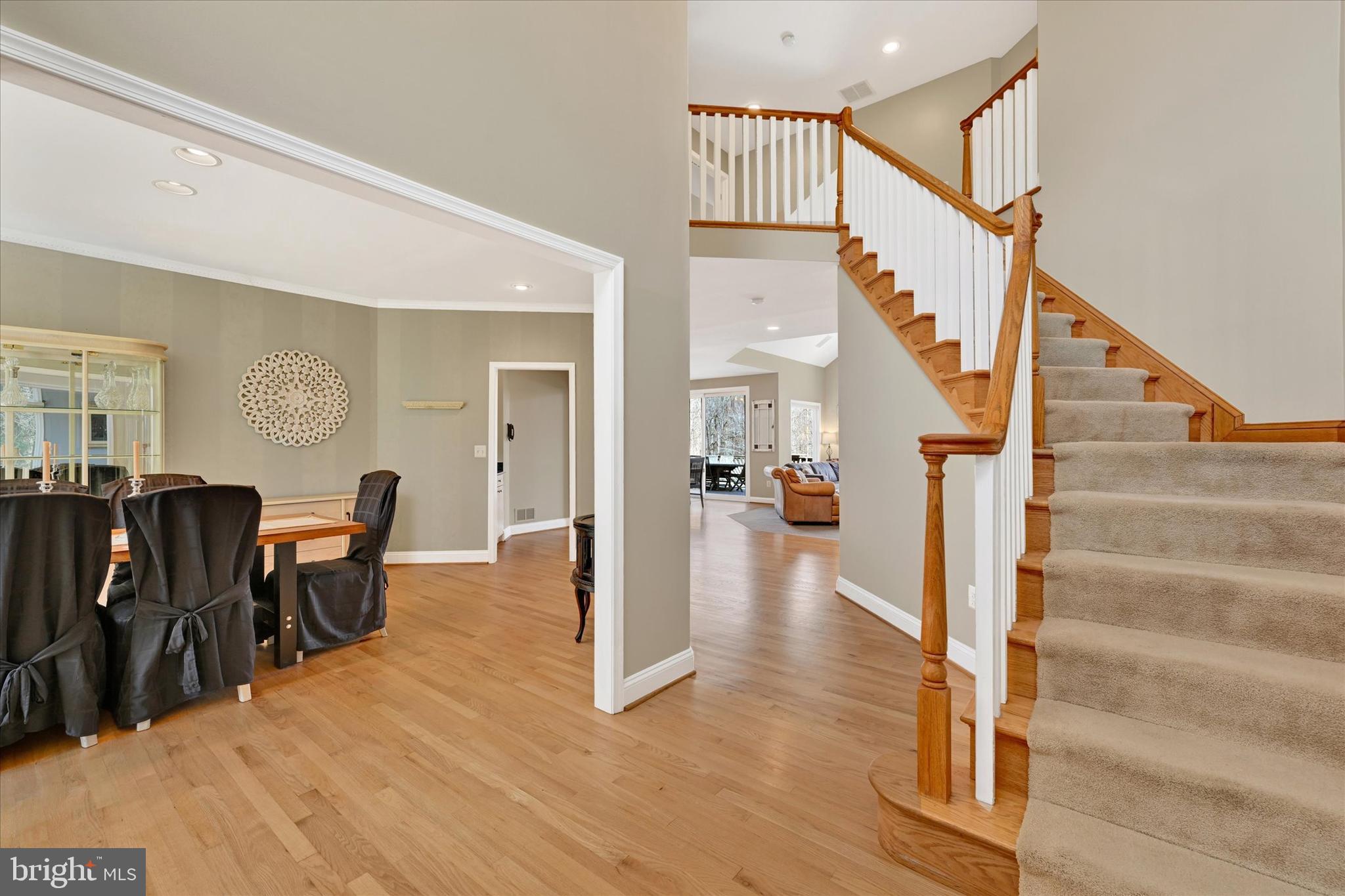 9 Liberty Ridge Court Reisterstown, MD 21136 - Photo 5 of 42 a view of entryway and hall with wooden floor