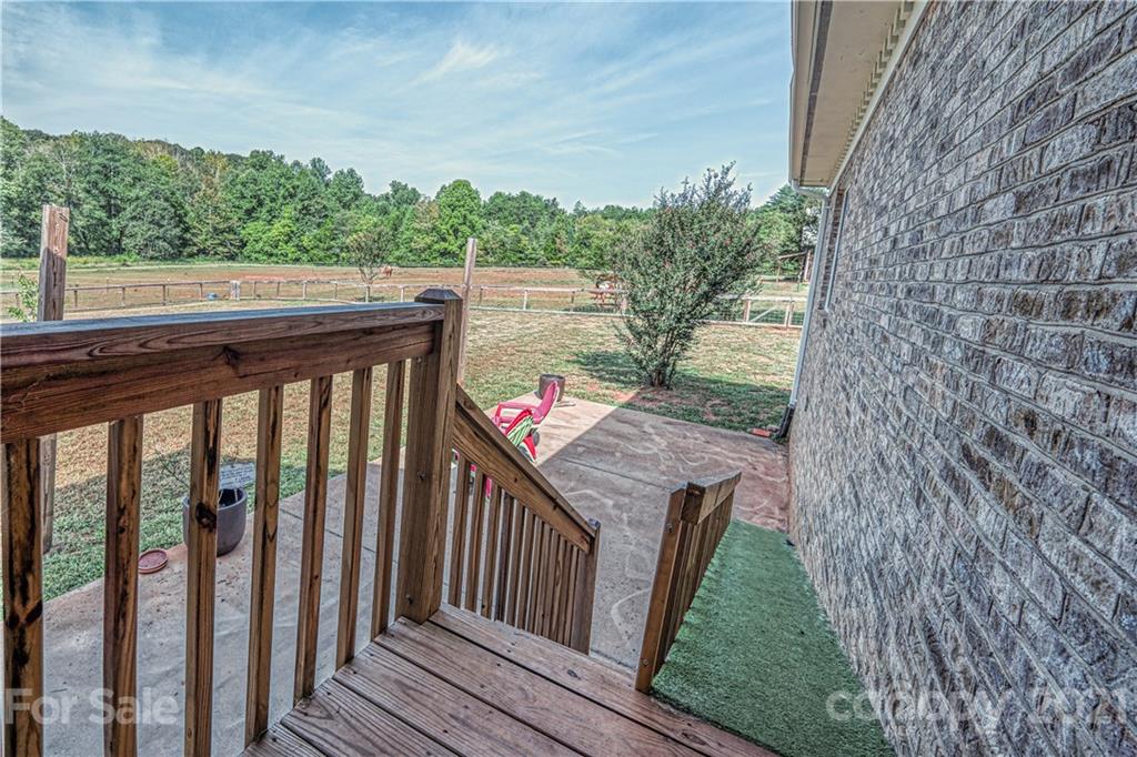 3705 River Road Hickory, NC 28602 - Photo 37 of 48 a view of a balcony with wooden floor