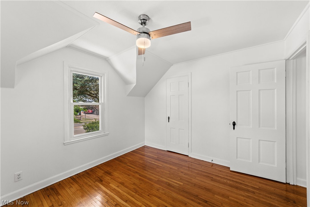 6444 Wilson Mills Road Cleveland, OH 44143 - Photo 17 of 29 2nd floor Bedroom with Hardwood Floors and Freshly Painted !1 of 3 Bedrooms.