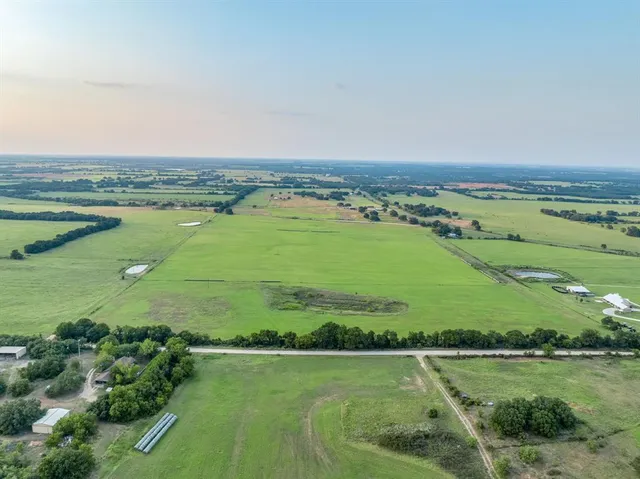 a view of a green field