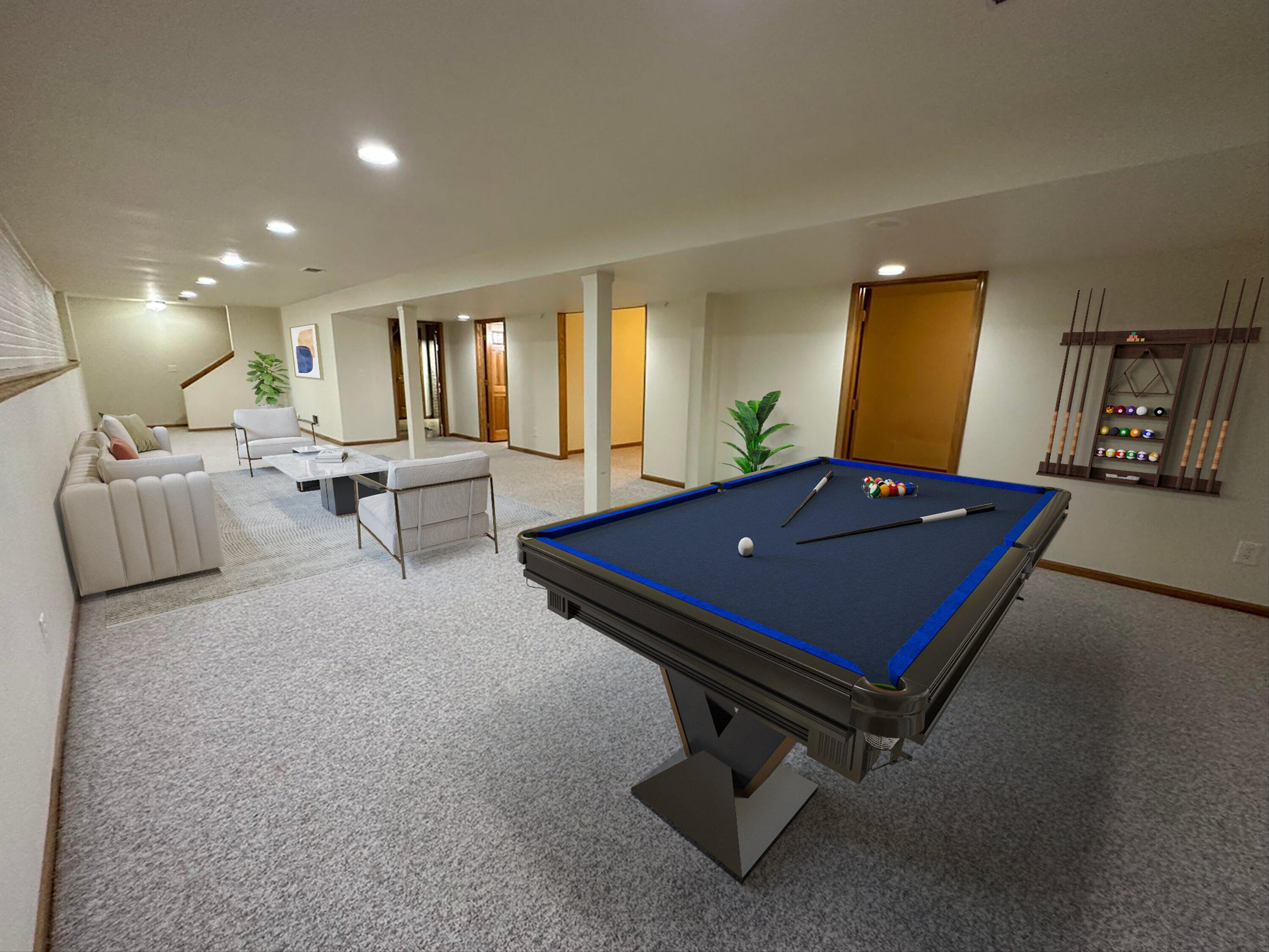 2293C Circle Ridge, Unit 31 Delafield, WI 53018 - Photo 19 of 27 33-Virtually Stage - LL Rec Room_Final