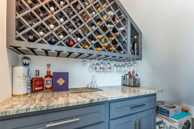 a room with storage and utility