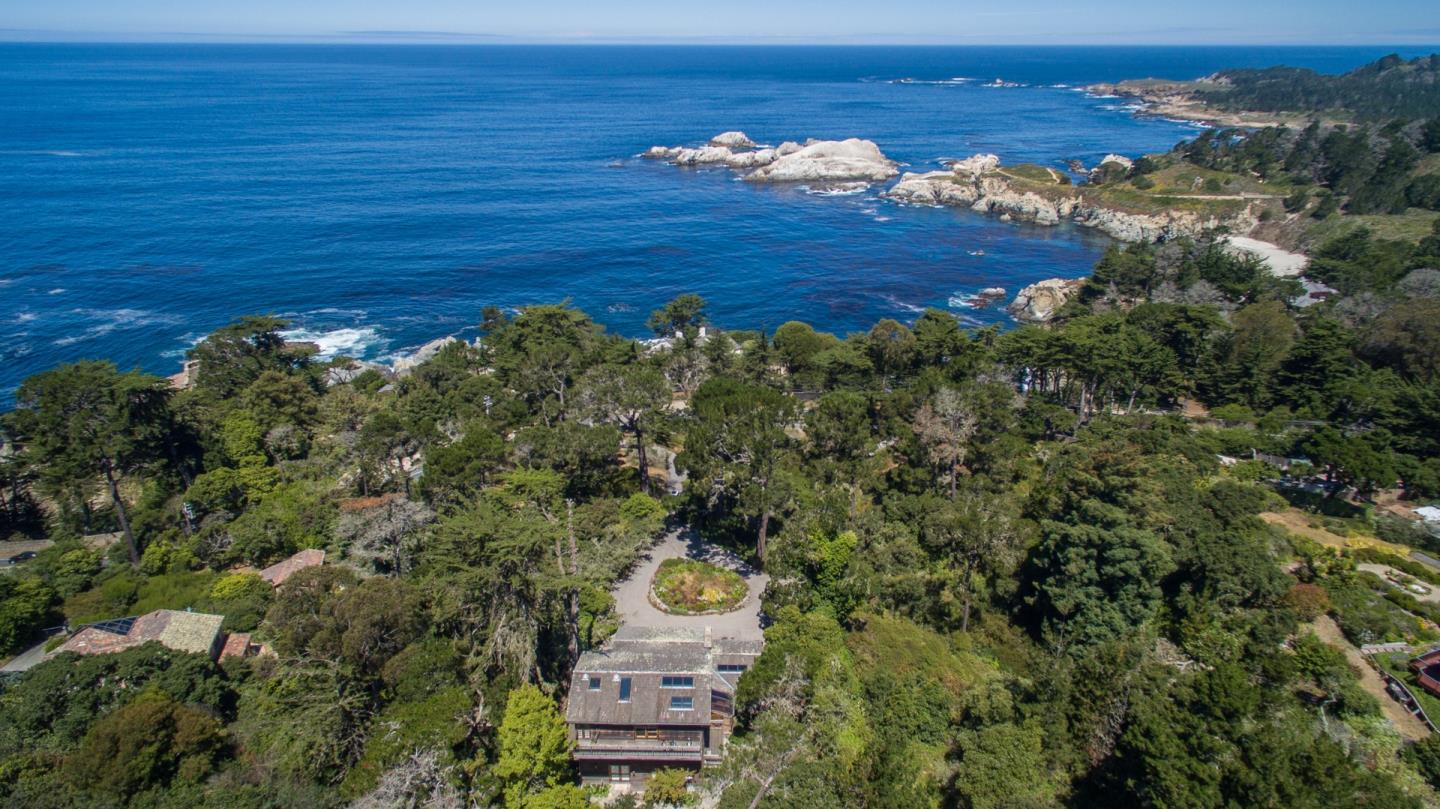 246 Highway 1 Carmel, CA 93923 - Photo 36 of 37 an aerial view of a house with a yard