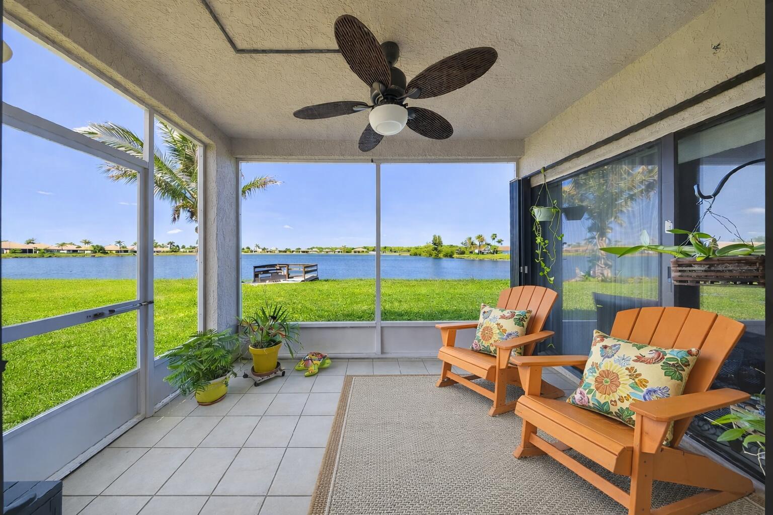 3206 South Lakeview Circle, Unit 1101 Fort Pierce, FL 34949 - Photo 15 of 38 back screened porch