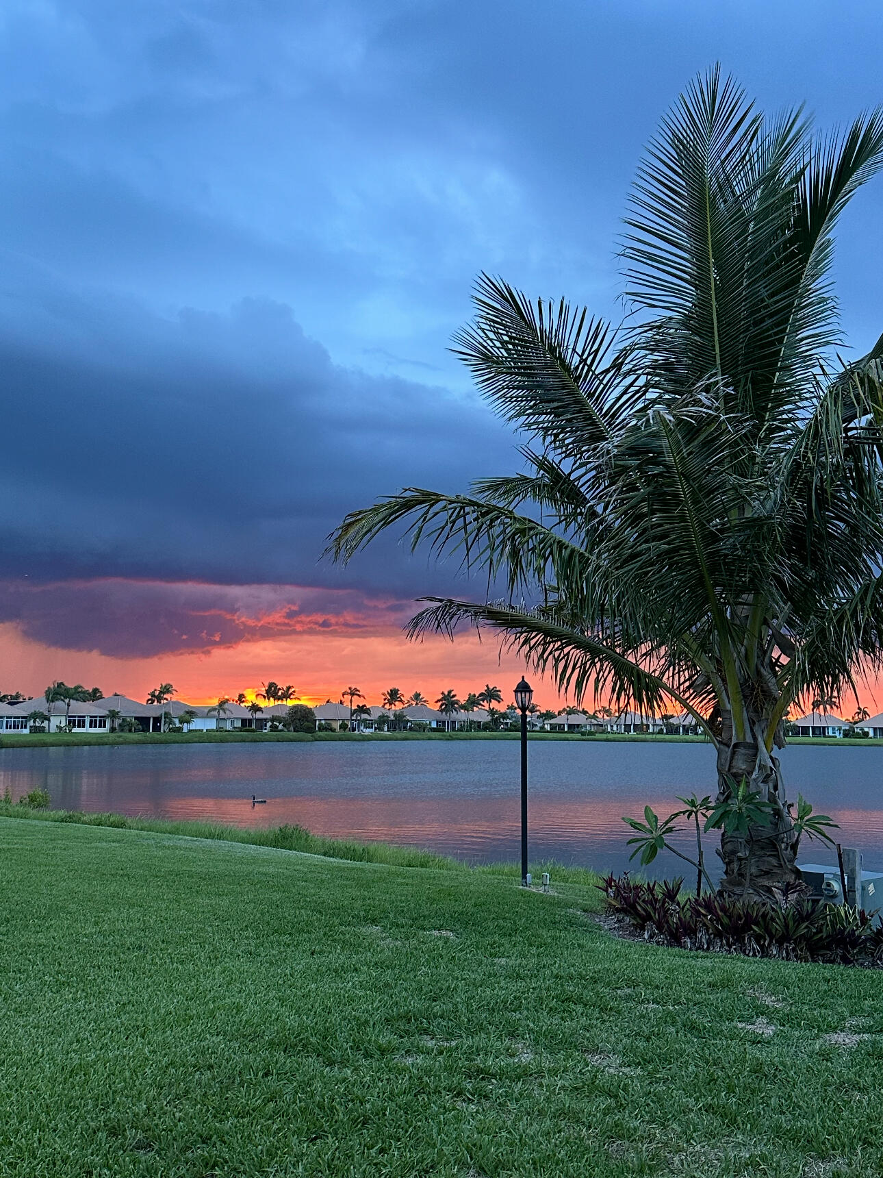3206 South Lakeview Circle, Unit 1101 Fort Pierce, FL 34949 - Photo 24 of 38 sunset lake view