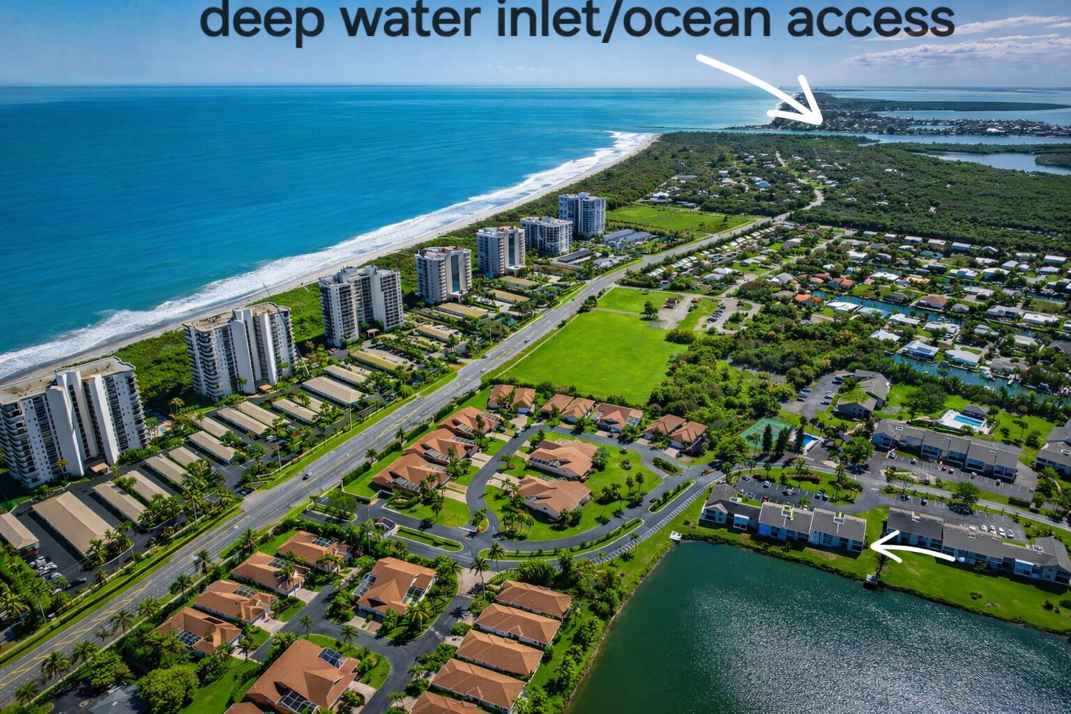 3206 South Lakeview Circle, Unit 1101 Fort Pierce, FL 34949 - Photo 34 of 38 inlet proximity