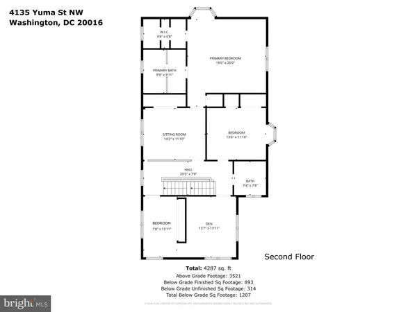 $2,295,000 | 4135 Yuma Street Northwest, Washington, DC 20016