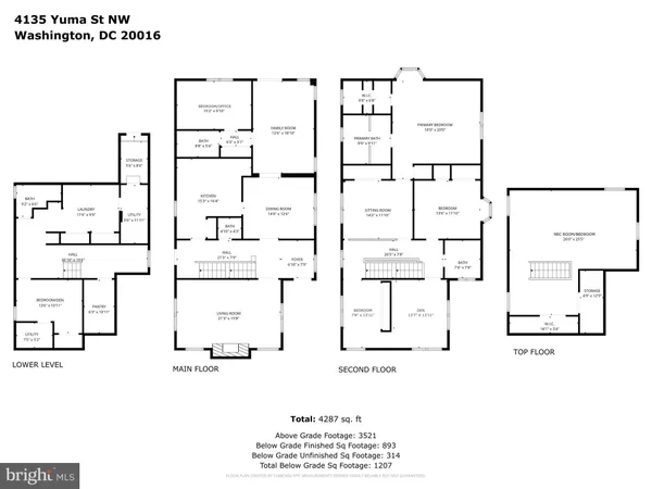 $2,295,000 | 4135 Yuma Street Northwest, Washington, DC 20016
